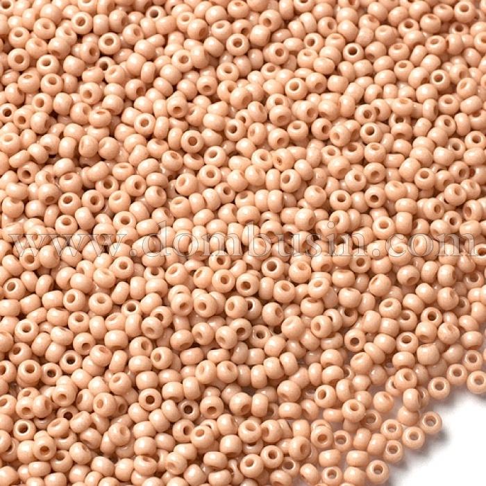 Бісер 03111 Чеський Preciosa 10/0, Солгель Пофарбований SDC, Коричневий, Круглий, (УТ0004452)