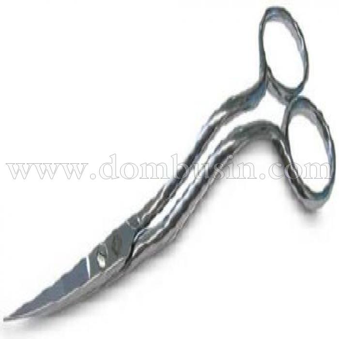 Ножницы для вышивания Madeira (специальные большие, 2 изгиба, хром), (УТ0007541)