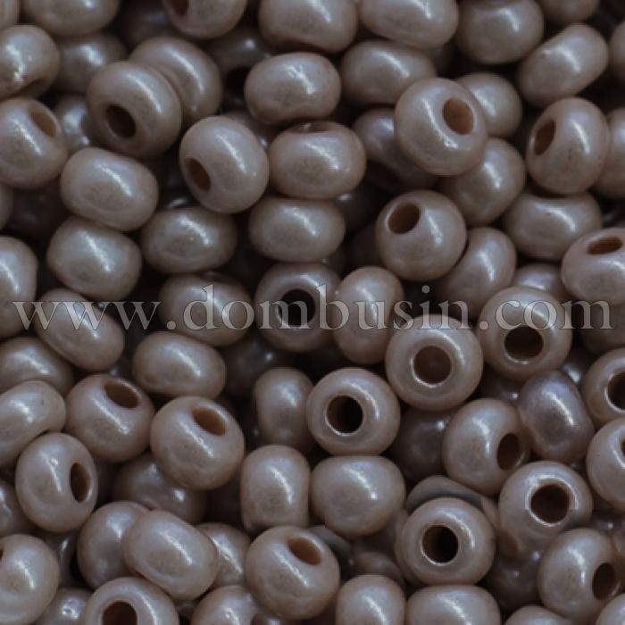 Бісер 46318 Чеський Preciosa 10/0, Перлинний S, Коричневий, Круглий, (УТ0018508)