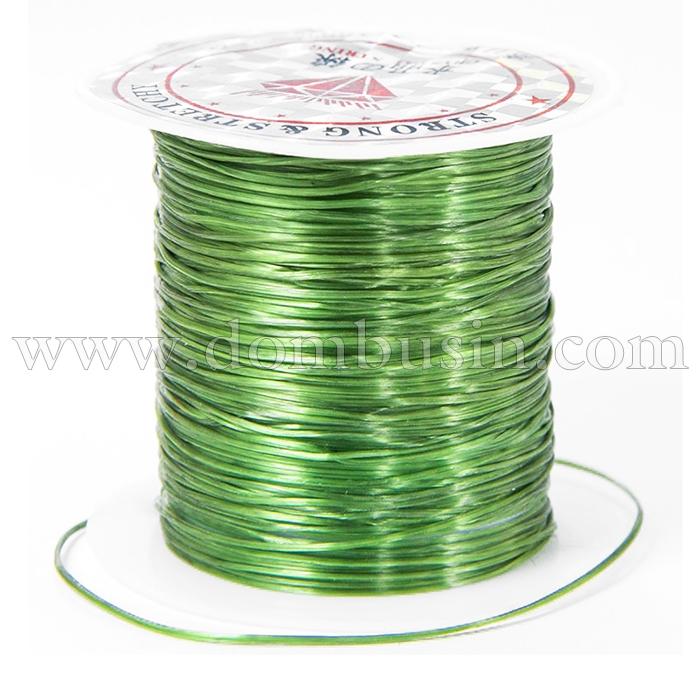 Нить Упругая Эластичная 0.8мм/10м, Цвет: Травяной, Толщина 0.8мм, около 10м/1катушка, (УТ100006500)