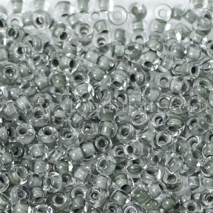 Бісер 38059 Чеський Preciosa 10/0, Непрозорий Райдужний OL, Зелений, Круглий, (УТ100007365)