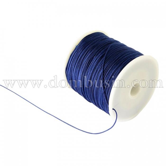Шнур Нейлоновый, Цвет: Темно-синий, Размер: Диаметр 0.5мм, (УТ100009779)