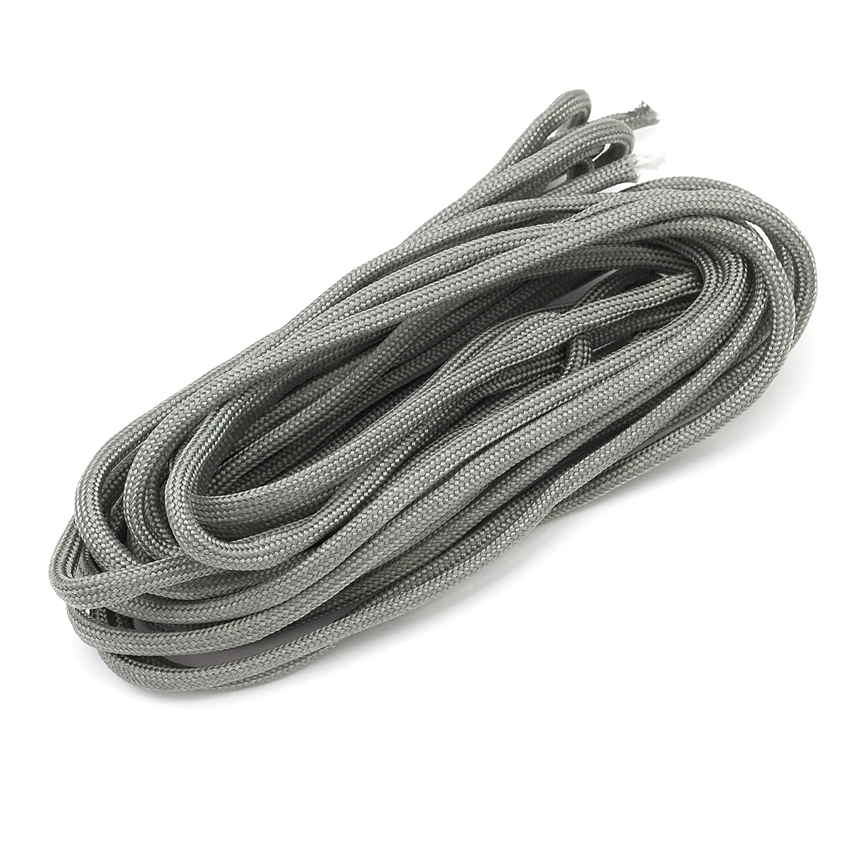 Шнур Паракорд Поліестер та Спандекс 7-ми жильний, Колір: Сірий, Розмір: 4-5мм, (УТ100009921)