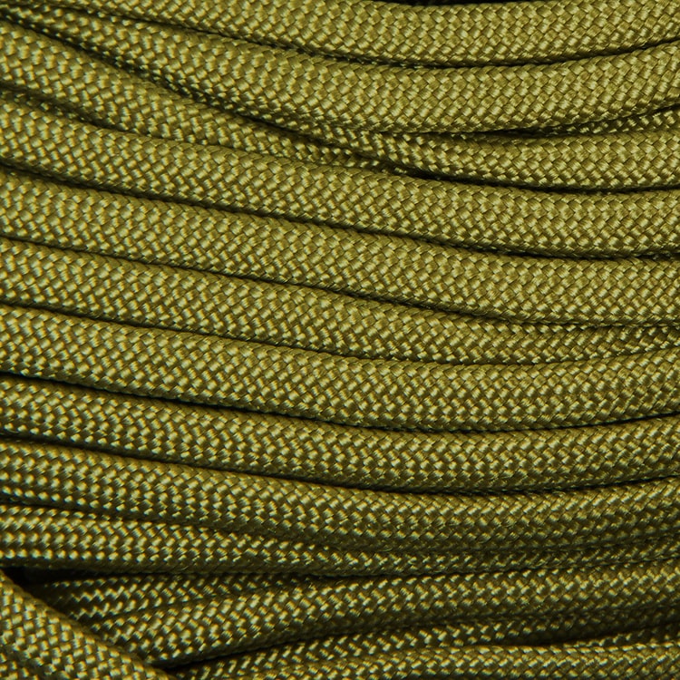 Шнур Паракорд Поліестер та Спандекс 7-ми жильний, Колір: Сієна, Розмір: 4-5мм, (УТ100009934)