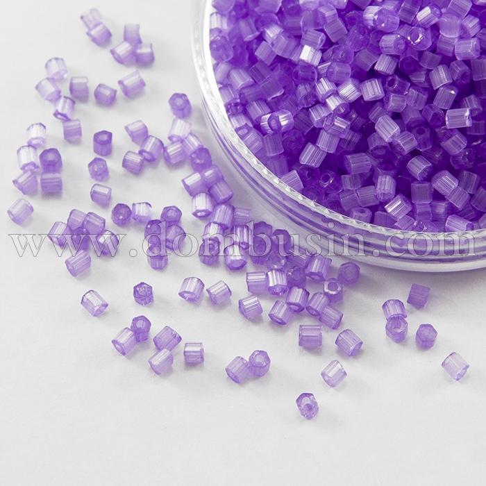 Бисер Рубка 35131/05123/10 Чешский Preciosa, Солгель Окрашенный Сатин SDS, Фиолетовый