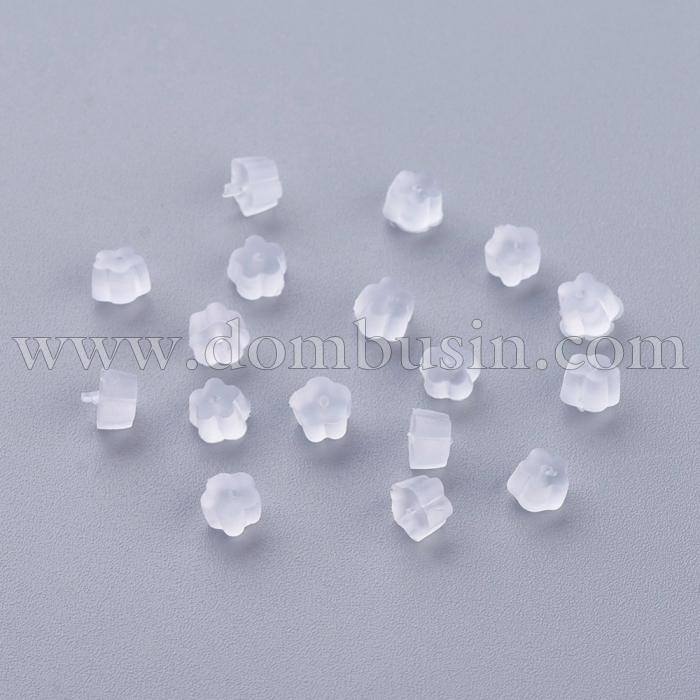 Заглушки Пластик, Колір: Безбарвний, Розмір: Довжина 4.5мм, Ширина 3 мм, Отвір 0.3мм (УТ100017778)