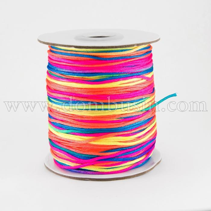 Шнур Нейлоновый, Цвет: Разноцветный, Размер: Диаметр 1.5мм, (УТ100018510)