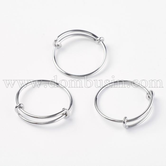 Кільце, Нержавіюча Сталь, Розширюване, Размер19.5, (УТ100021243)