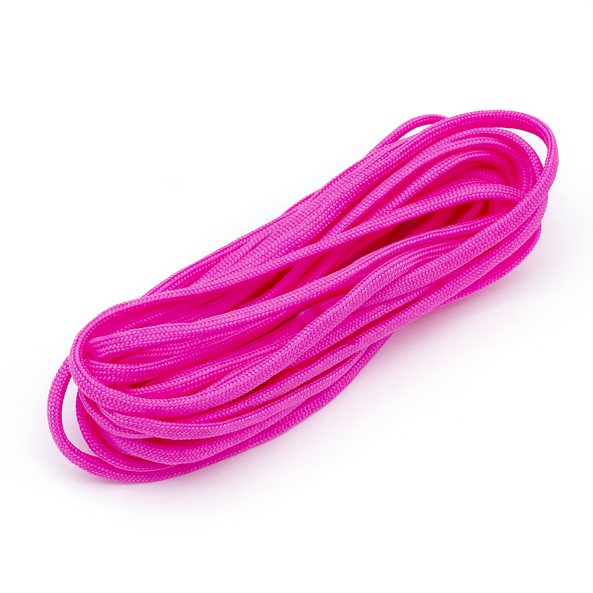 Шнур Паракорд Поліестер та Спандекс 7-ми жильний, Колір: Фуксія, Розмір: 4-5мм,  (УТ100024358)