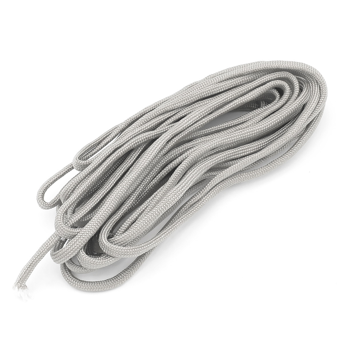 Шнур Паракорд Поліестер та Спандекс 7-ми жильний, Колір: Світло-сірий, Розмір: 4-5мм, (УТ100024370)