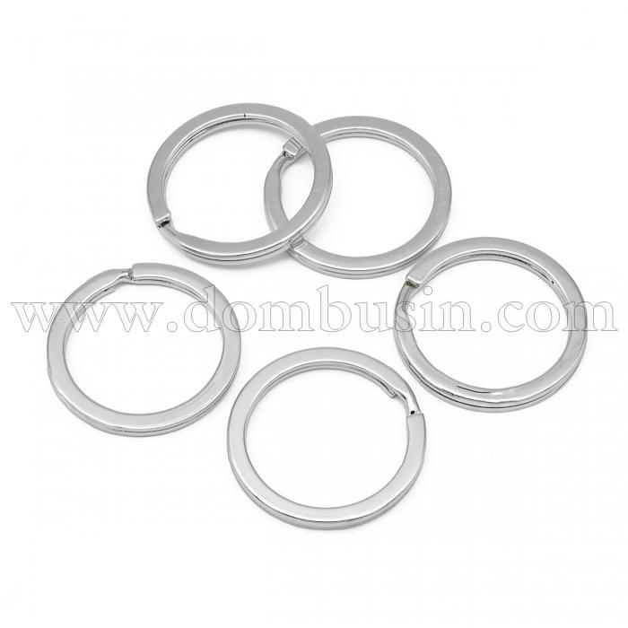 Кільце для ключів, Нержавіюча сталь, Розмір 20x2.2мм, Внутрішній діаметр 16.4мм, (УТ100025336)