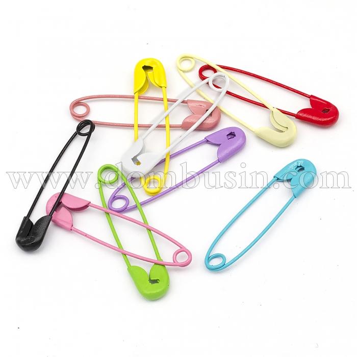 Булавки Железные, Цвет: Микс, Размер: 30х7х2мм, Пин 0.7мм, (УТ100027856)