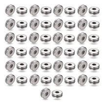 Бусины-Разделители Бижутерный Сплав Тибетский стиль Плоские Круглые Тибетский Стиль, Античное Серебро, 6х2.5мм, Отверстие 2мм, (УТ100031455)