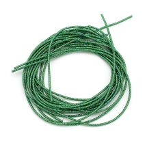 Канитель Трунцал, Цвет: Морской зеленый, Отрезки не Менее 15см, Диаметр 1.2мм, около 445см/10г, (УТ100031441)