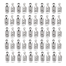 Кінцівки-Затискачі для Шнура Нержавіюча Сталь, 10.5х4.5х4мм, Отвір 1мм, (УТ100031722)