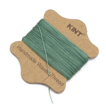 Шнур Вощеный Нейлоновый для Плетения, Макраме и Бижутерии, Темно-Голубой, 0.65мм, около 20м/катушка, (УТ100031878)