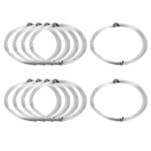 Набір Алюмінієвий Дріт, Срібло, 0.8мм, близько 10м/котушка, 10котушка/упаковка, (УТ100031903)