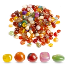 Натуральный Агат Самородки для Декора, Микс, 9-13мм, без Отверстия, около 115шт/200г, (УТ100032220)