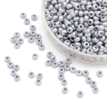 Бисер Чешский Preciosa 33119/16542/10, Естественный Непрозрачный, Круглый, Серый, 10/0, 2.3мм (УТ100032564)