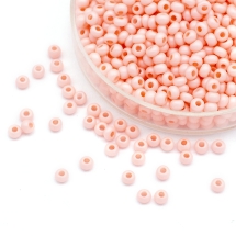 Бисер Чешский Preciosa 33139/16687/10, Естественный Непрозрачный Матовый, Круглый, Розовый, 10/0, 2.3мм (УТ100032586)