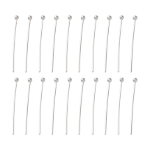 Серебро 925 Пины с Шариком, 21х0.5мм, (УТ100032777)