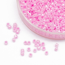 Бисер Японский MIYUKI Delica DB0245 11/0, Cotton Candy Pink Ceylon, 2000шт/10г, (УТ100032778)