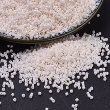 Бисер Японский MIYUKI Delica DB1490 11/0, Opaque White Glazed, 1000шт/5г, (УТ100032808)