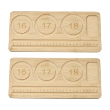 Дошка Планшет для Дизайну та Складання Браслетів 3 розміри, Бамбук, Світло-коричневий, 28.5х13х1см, (УТ100032870)