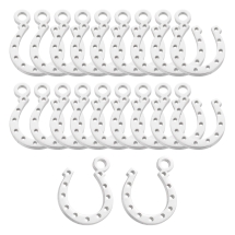 Подвеска Подкова, Нержавеющая Сталь, Размер: 13.5х9.7х1мм, Отверстие 1.5мм, (УТ100032955)