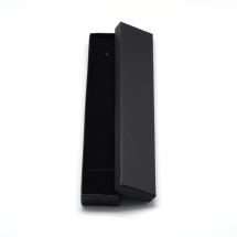 Подарочная Коробочка для Украшений, Черный, 21х4х2см, Внутри 20х3.5см, (УТ100033036)