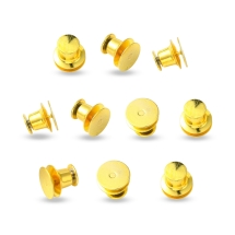 Основа для Брошки Латунь, Золото, 10х9мм, Пін 1мм, (УТ100033135)