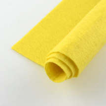 Фетр, Полиэстер, Желтый, 298-300x298-300x1мм, (УТ100035043)