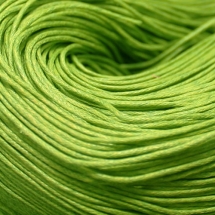 Шнур Вощеный Хлопковый для плетения, Макраме и бижутерии, Салатовый, 1мм, около 60-65м/связка, (УТ000004793)