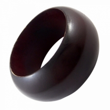 Браслет Деревянный, Цвет: Темно-коричневый, Размер: Диаметр 88мм, Ширина 38мм, Внутренний Диаметр 65мм, (М0000000041)