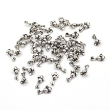 Кулон Ключ, Металл, Цвет: Античное Серебро, Размер: 11х6х4мм, Отверстие 2мм, (УТ000006562)