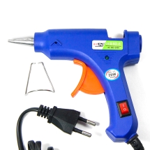 Пістолет Tермоклеевой, для Стрижнів товщиною 7 мм, Синій, Розмір: 13.5x10.5 см, Напруга: 100-240 V, (УТ000007223)