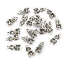 Кулон Стул, Металл, Цвет: Античное Серебро, Размер: 22х9х5мм, Отверстие 2мм, (УТ000008041)