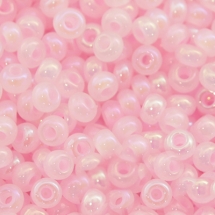 Бісер 57526 Чеський Preciosa 10/0, Непрозорий Райдужний OL, Рожевий, Круглий, (УТ0001844)