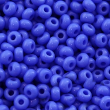 Бісер 33040 Чеський Preciosa 10/0, Природний Непрозорий NO, Синій, Круглий, (УТ0001921)