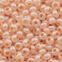 Бисер 37189 Чешский Preciosa 10/0, Алебастр AL, Персиковый, Круглый, (УТ0001961)