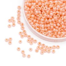 Бисер 37188 Чешский Preciosa 10/0, Алебастр AL, Персиковый, Круглый, (УТ0001962)