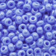Бисер 38020 Чешский Preciosa 10/0, Непрозрачный Радужный OL, Синий, Круглый, (УТ0002348)
