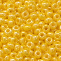 Бисер 88130 Чешский Preciosa 10/0, Непрозрачный блестящий OS, Желтый, Круглый, (УТ0003166)
