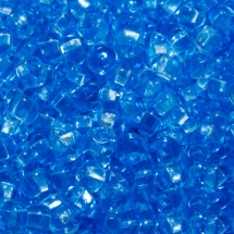 Бисер 60000 Чешский Preciosa 10/0, Прозрачный NT, Синий, Круглый, (УТ0003190)