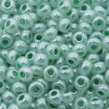 Бісер 37358 Чеський Preciosa 10/0, Алебастр AL, Зелений, Круглий, (УТ0003630)