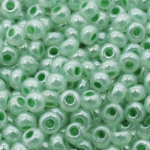 Бисер 37356 Чешский Preciosa 10/0, Алебастр AL, Зеленый, Круглый, (УТ0003631)