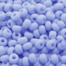 Бисер 33000 Чешский Preciosa 10/0, Естественный Непрозрачный NO, Голубой, Круглый, (УТ0003651)