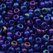 Бісер 34070 Чеський Preciosa 10/0, Ірис I, Синій, Круглий, (УТ0003724)