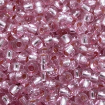 Бісер 08273 Чеський Preciosa 10/0, Кристал Прозорий CTCLS, Рожевий, Круглий, (УТ0004287)