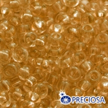 Бисер Preciosa 10/0 цв. 01183, Фасовка 5г, Прозрачный Солгель Окрашенный CSD, Оранжевый, Круглый, (УТ0004531)